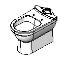 Koupelna - wc - 2 Autocad Çizimi