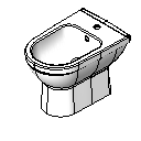 Koupelna - wc - 5 Autocad Çizimi