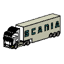 Scania 08 Autocad Çizimi