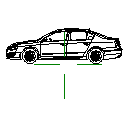 VW Passat Detay Autocad Çizimi